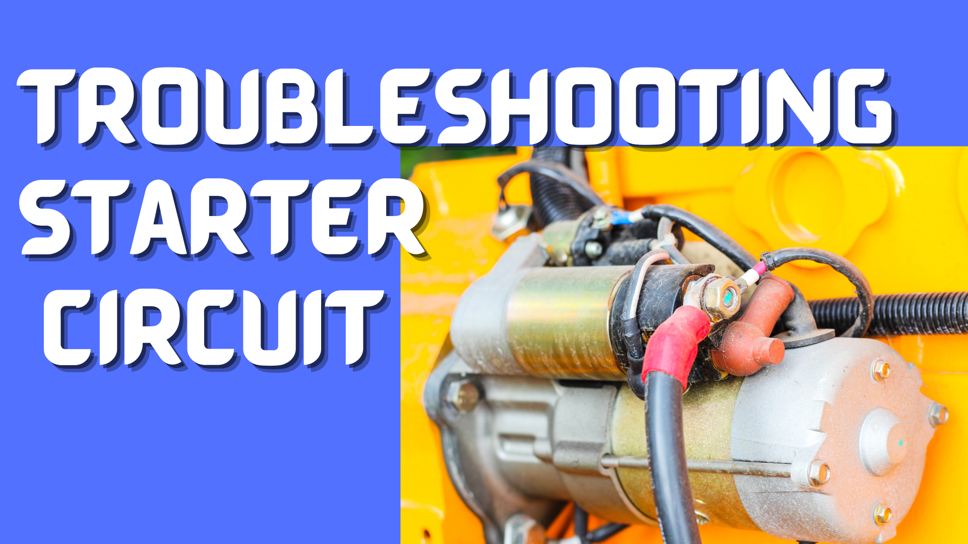 How to Troubleshoot The Starter Circuit of a Truck